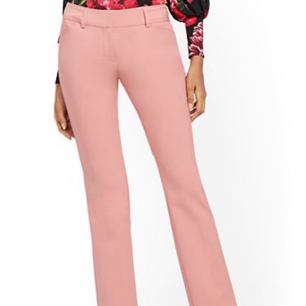 New York & company light pink dress pants